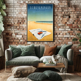 Scheveningen Beach Holland Poster