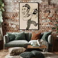 War Bond Caricature Poster PosterGoat