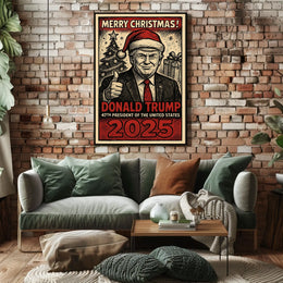 Donald Trump 47th President Poster