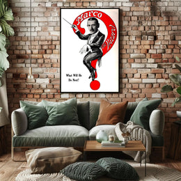 Marco the Wizard Magical Entertainment Artistic Poster