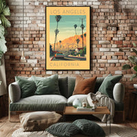 Los Angeles Scenic Drive Poster