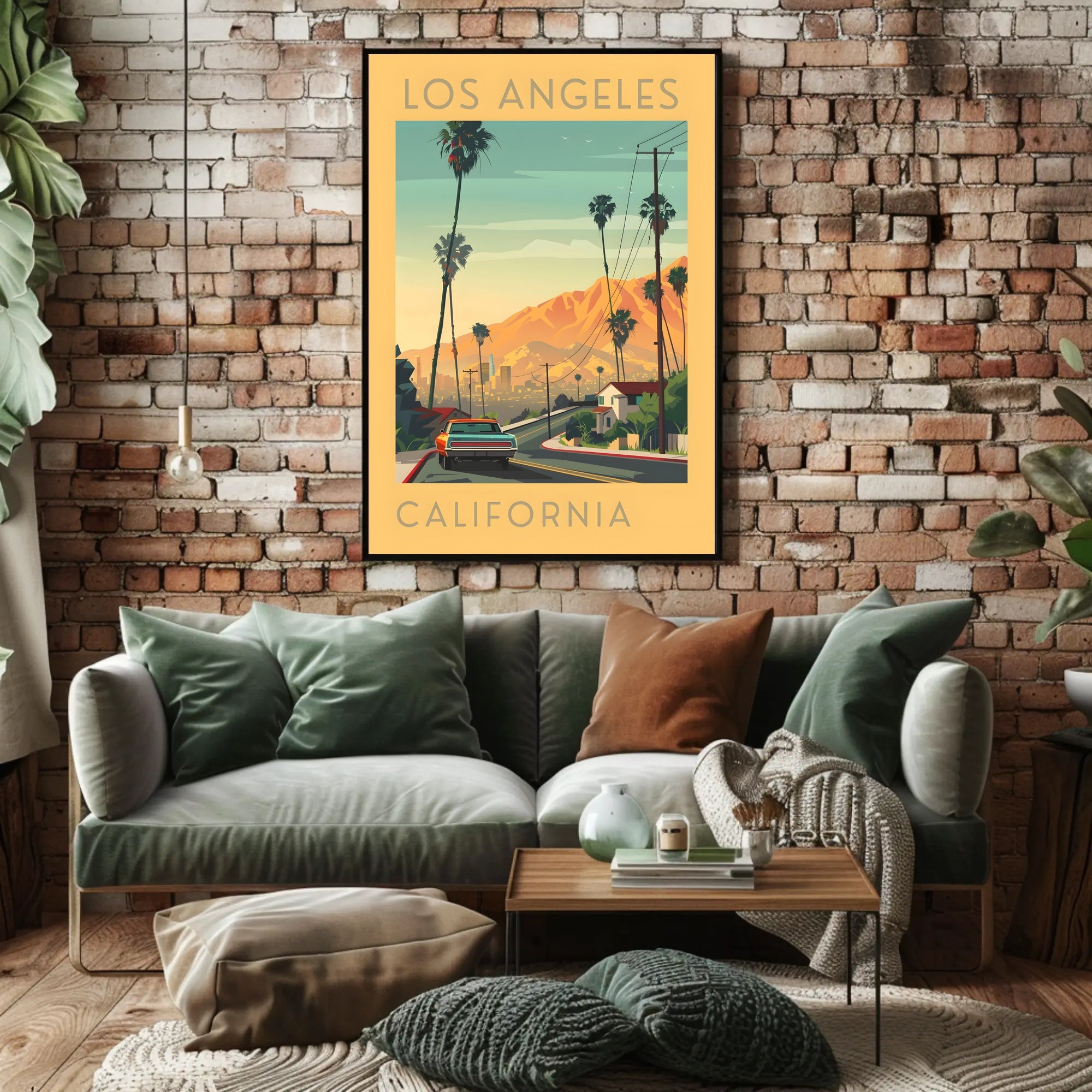 Los Angeles Scenic Drive Poster