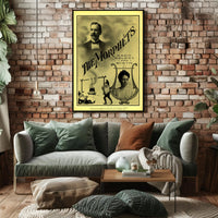 The Morphets Vintage Magic Show Cultural Poster