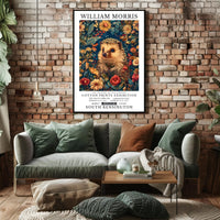 William Morris Nature Artistry Exhibition Poster