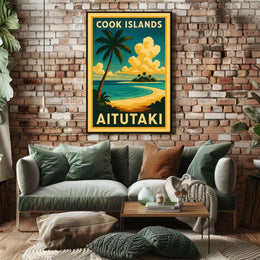 Aitutaki Paradise Poster