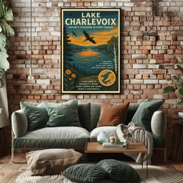 Lake Charlevoix NatureS Splendor Poster
