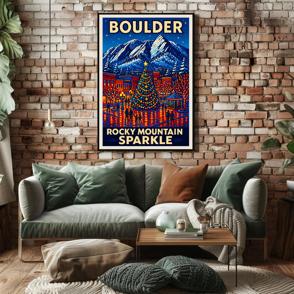 Boulder Holiday Celebration Poster