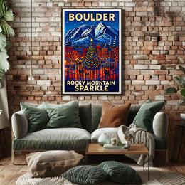 Boulder Holiday Celebration Poster