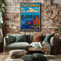 Tacoma Washington Poster