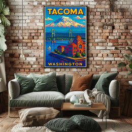 Tacoma Washington Poster