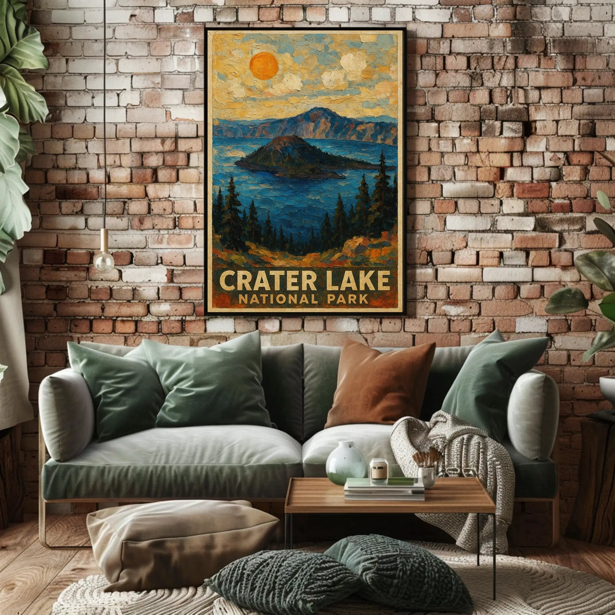 Crater Lake National Park Poster