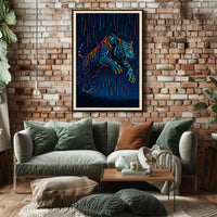 Cybernetic Tiger Poster