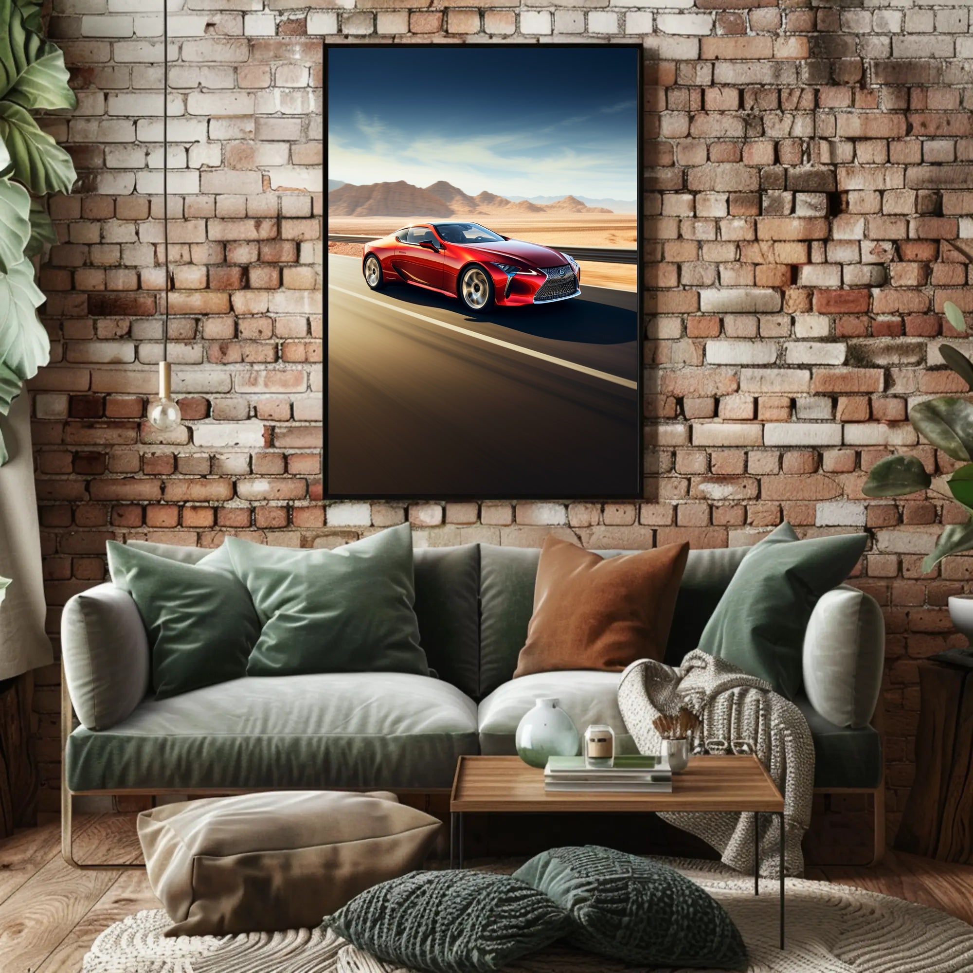 Sleek Elegance in Motion Poster PosterGoat