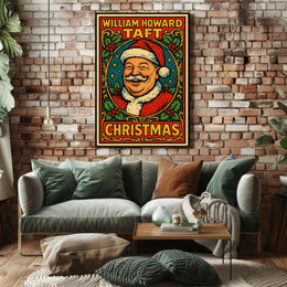 William Howard Taft Christmas Poster