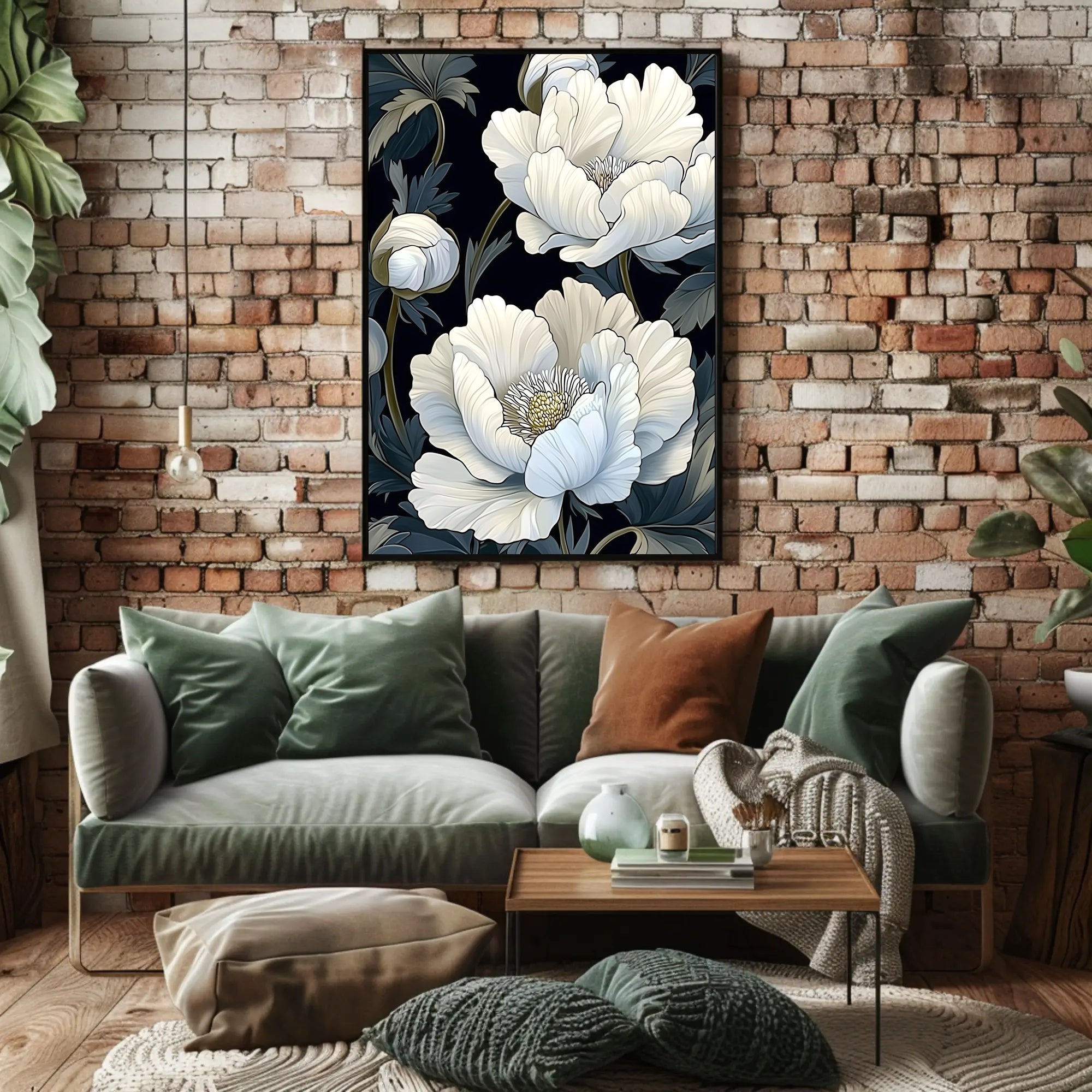 Floral Elegance Wall Art Print for Decor Lovers