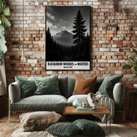 Katahdin Woods And Waters Poster