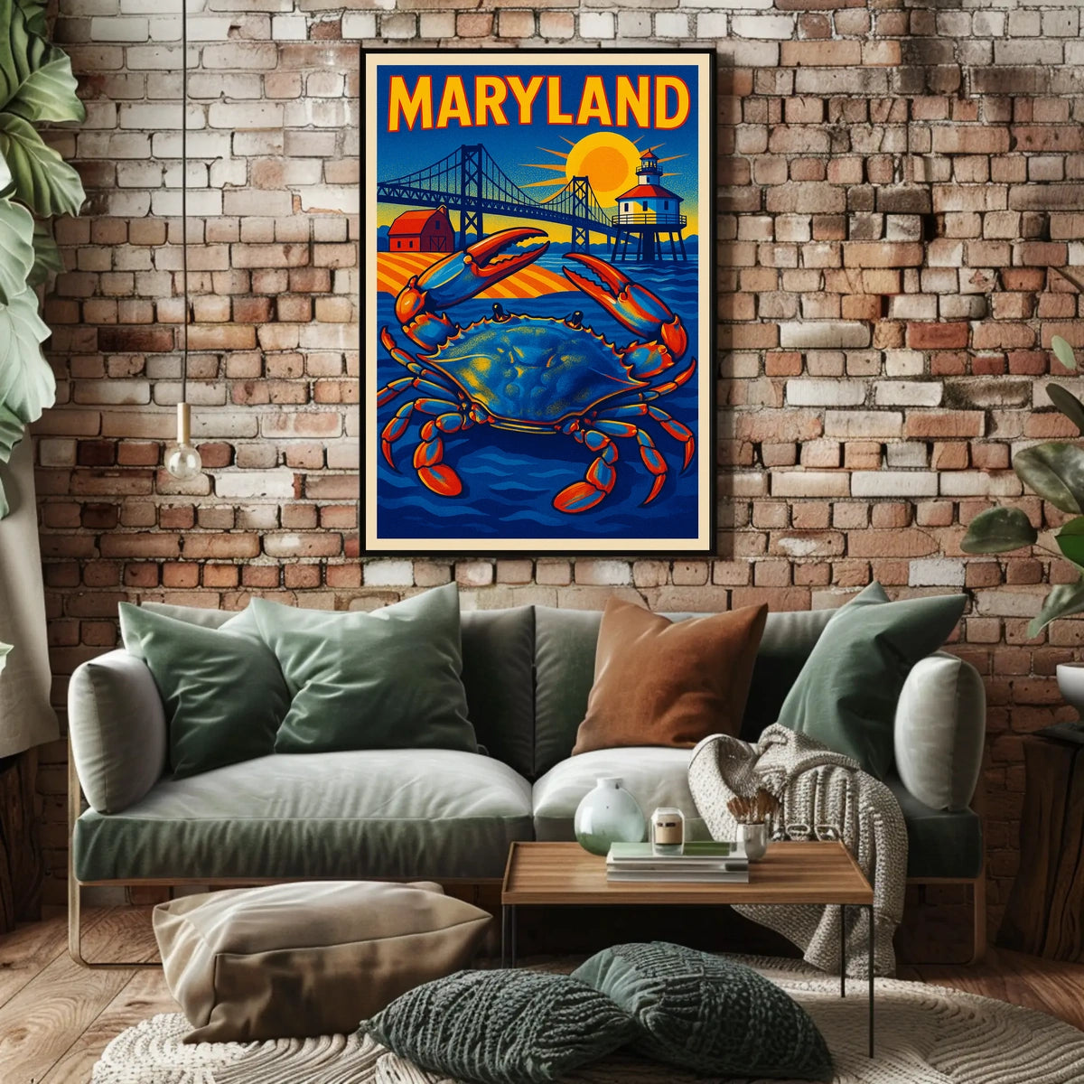 MarylandS Coastal Charm Poster