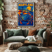 MarylandS Coastal Charm Poster