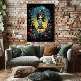 Gothic Garden Stroll Poster