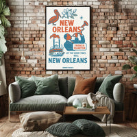 New Orleans Celebration Poster