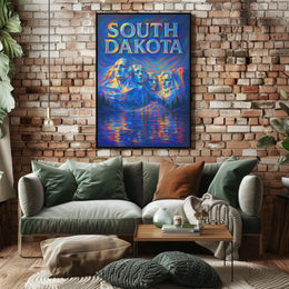 South Dakota Mount Rushmore Poster