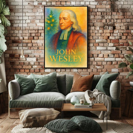 John Wesley Religious Portrait Poster - Historical or Presidential Poster