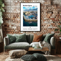 Kyrenia Coastal Beauty Travel Poster PosterGoat
