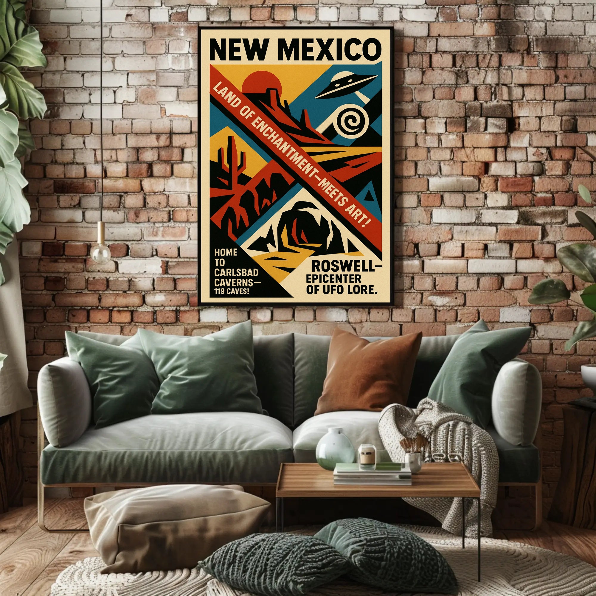 New Mexico Land of Enchantment Poster