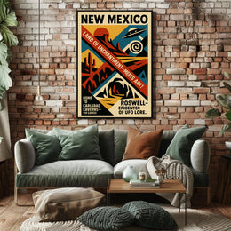 New Mexico Land of Enchantment Poster