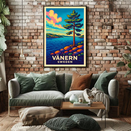 Vänern, Sweden Poster