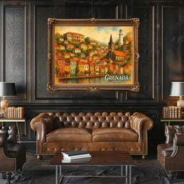 Grenada A Scenic View Poster