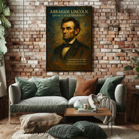 Abraham Lincoln Legacy of Leadership Poster