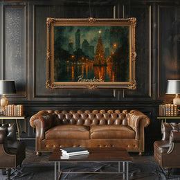 Bangkok Holiday Lights Poster