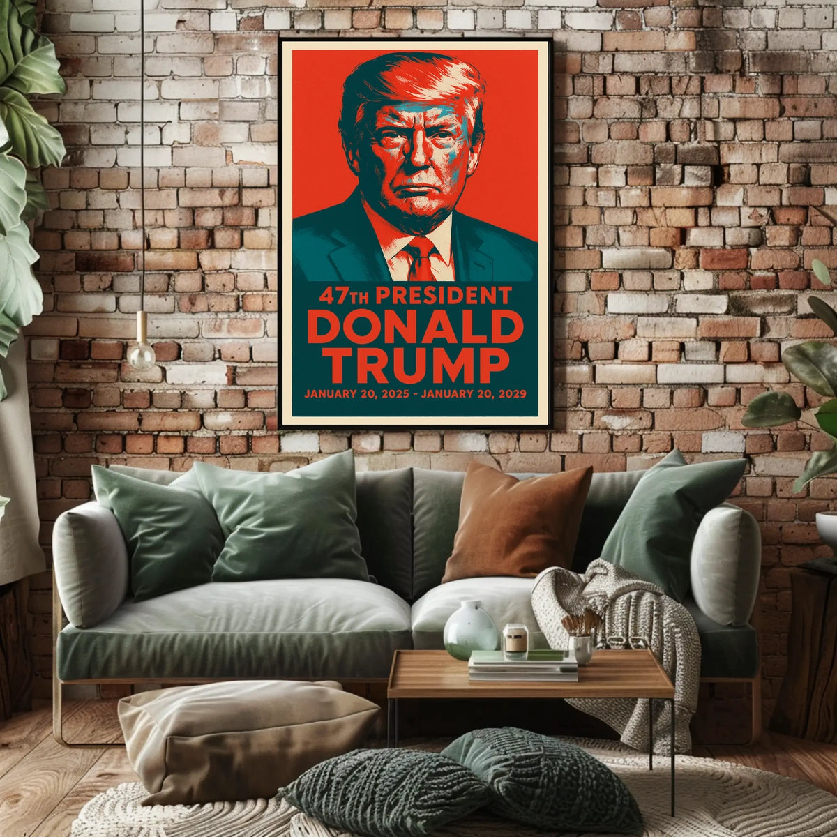 Donald Trump Visionary Vanguard Pop Art Poster