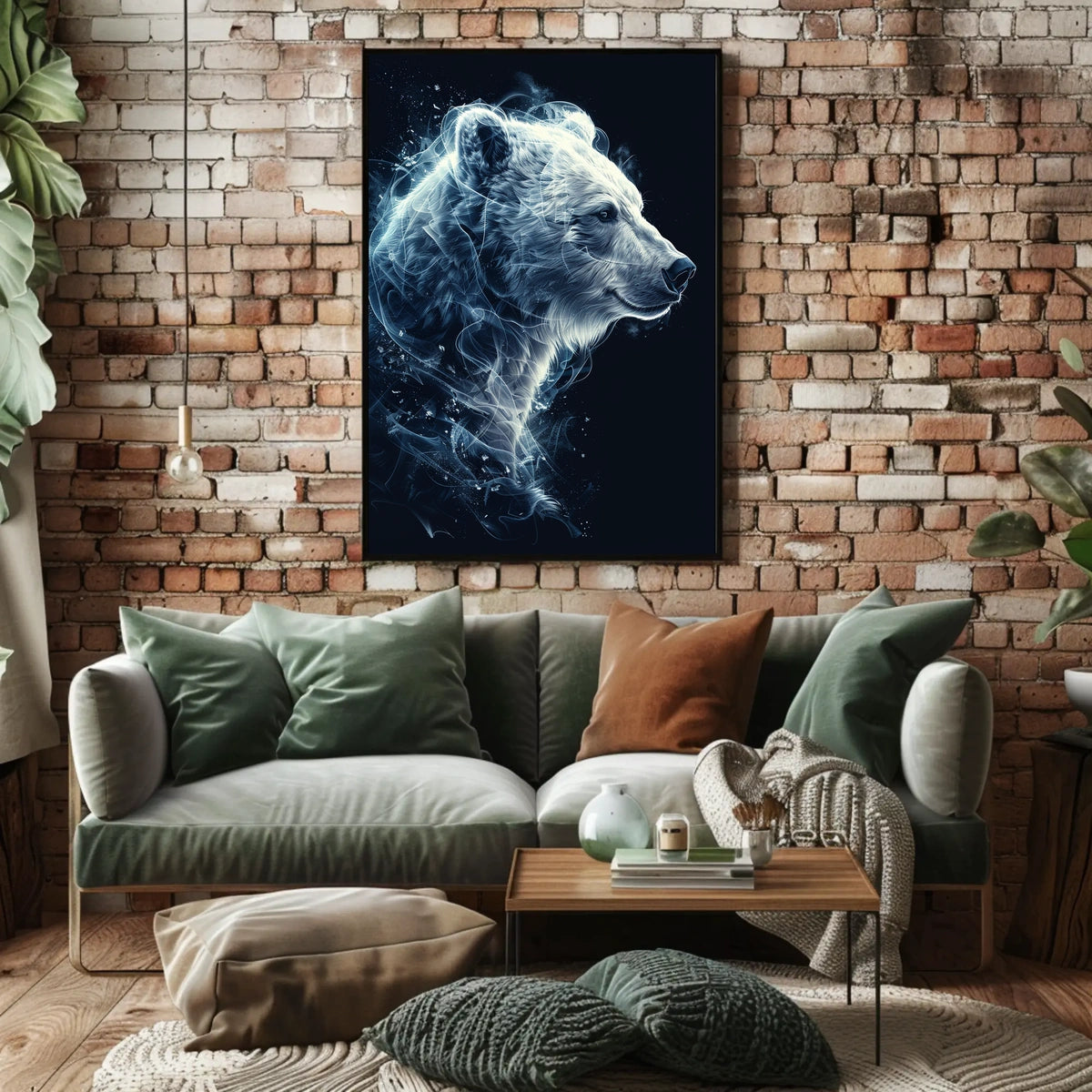 Ethereal Bear Poster