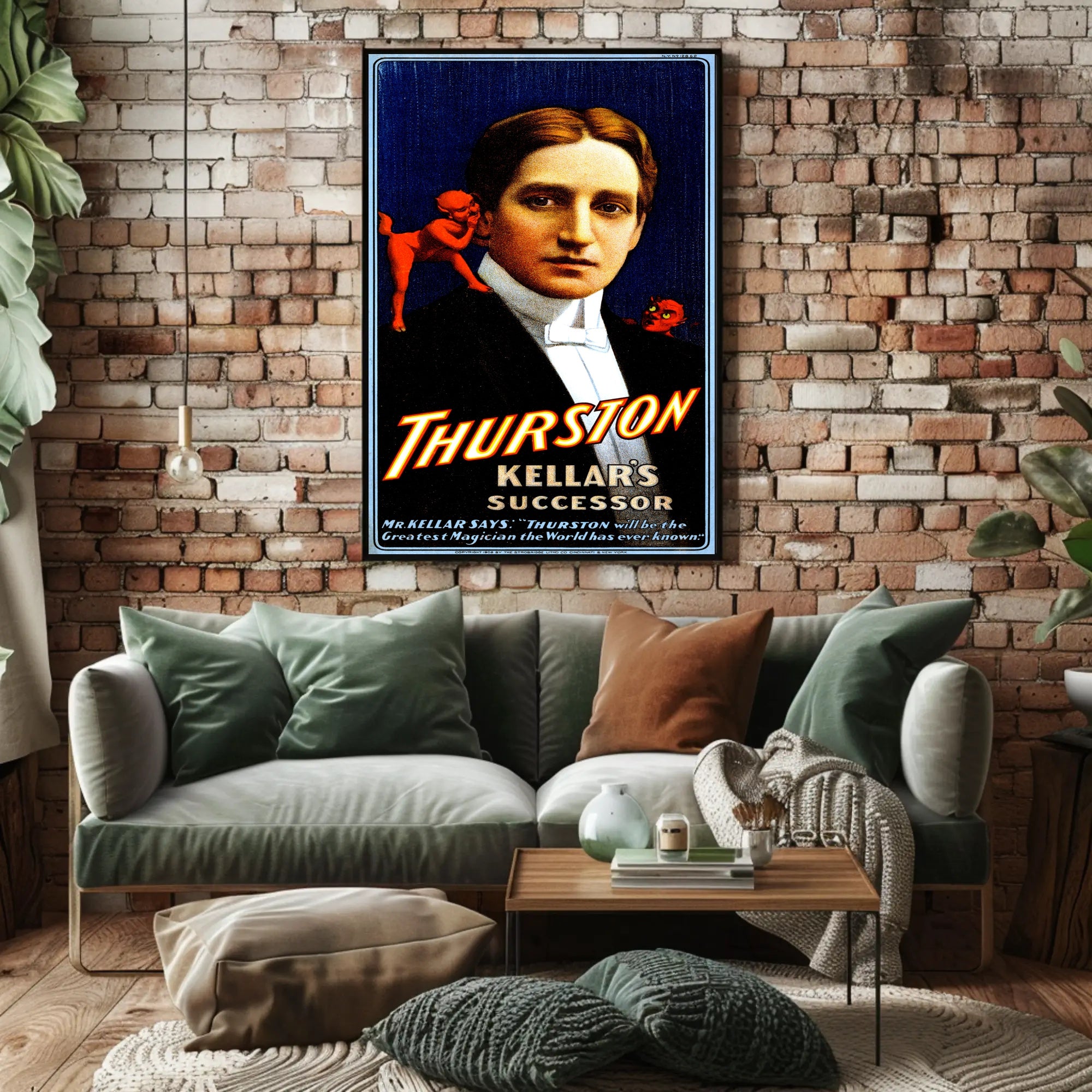 Thurston Vintage Magic Show Poster - Cultural or Heritage Poster