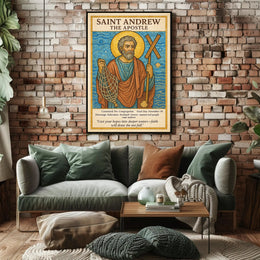 Saint Andrew the Apostle Poster PosterGoat