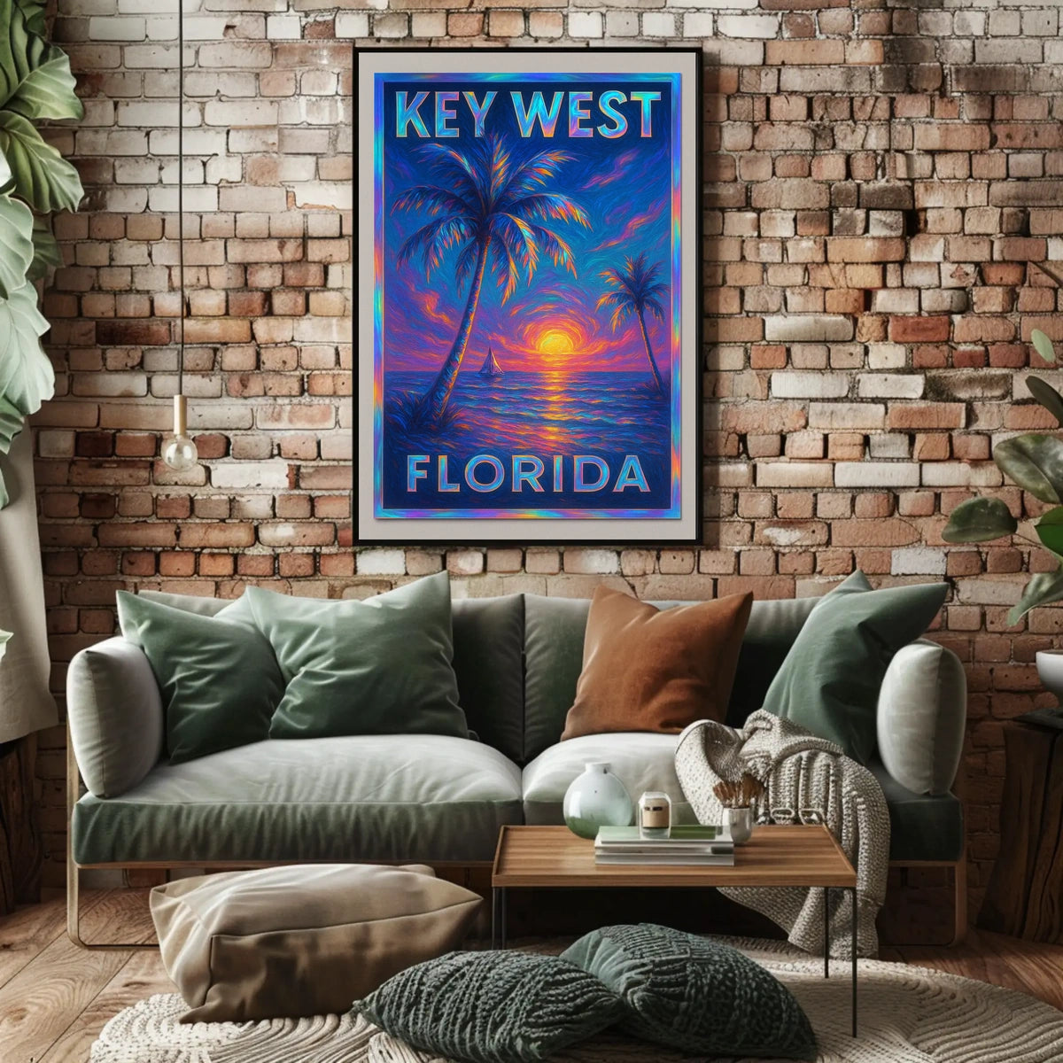 Key West Sunset Poster