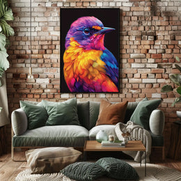 Vibrant Avian Artistry Poster