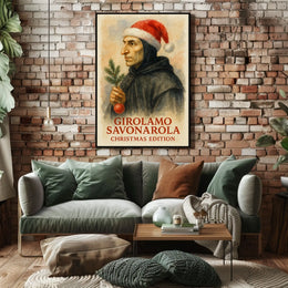 Renaissance Figure with Humorous Twist Historical or Presidential Poster