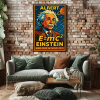 Albert Einstein Nobel Prize 1921 Vintage Physics Wall Art Timeless Scenic Inspiration Poster