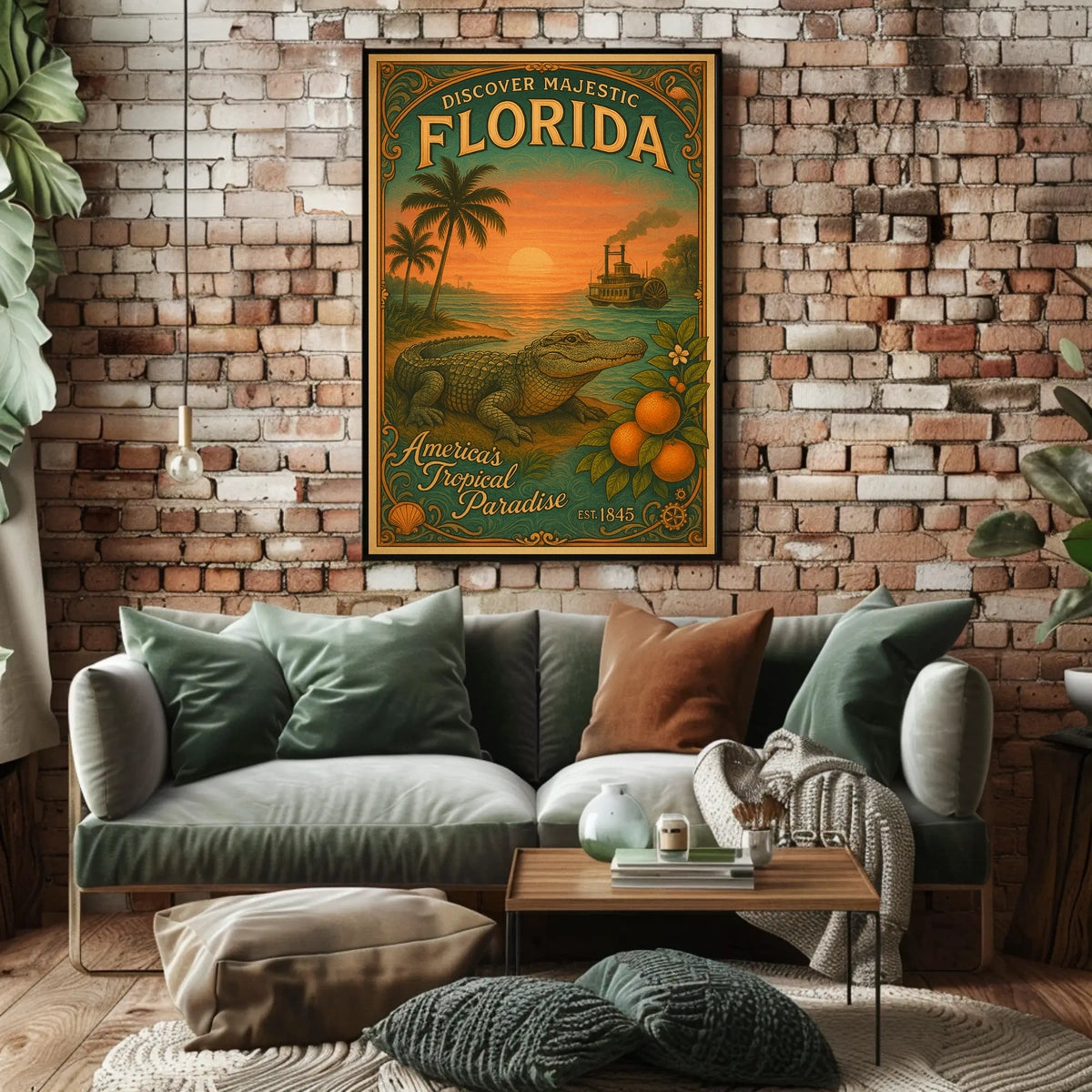 Discover Majestic Florida Poster