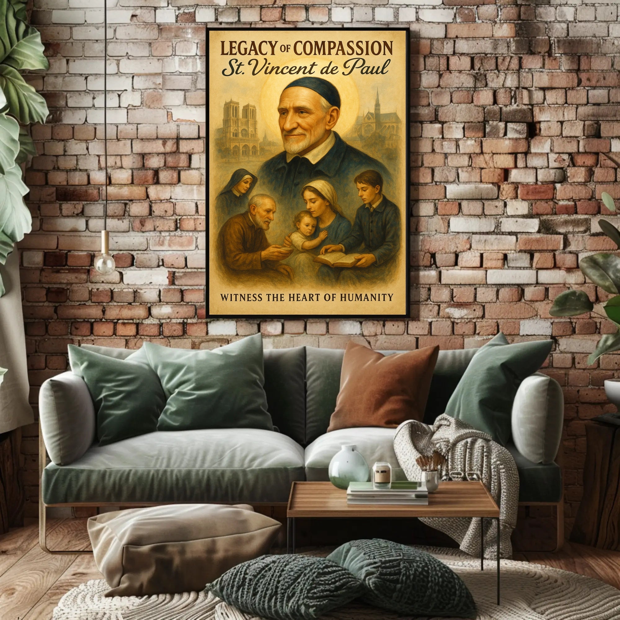 St. Vincent de Paul Cultural or Heritage Poster PosterGoat