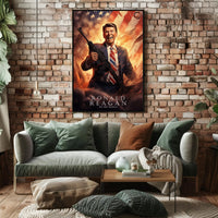 Ronald Reagan: A Patriotic Tribute Poster