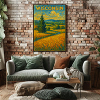Wisconsin Landscape Poster