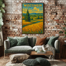 Wisconsin Landscape Poster