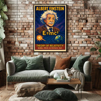 Albert Einstein Nobel Prize In Physics Poster