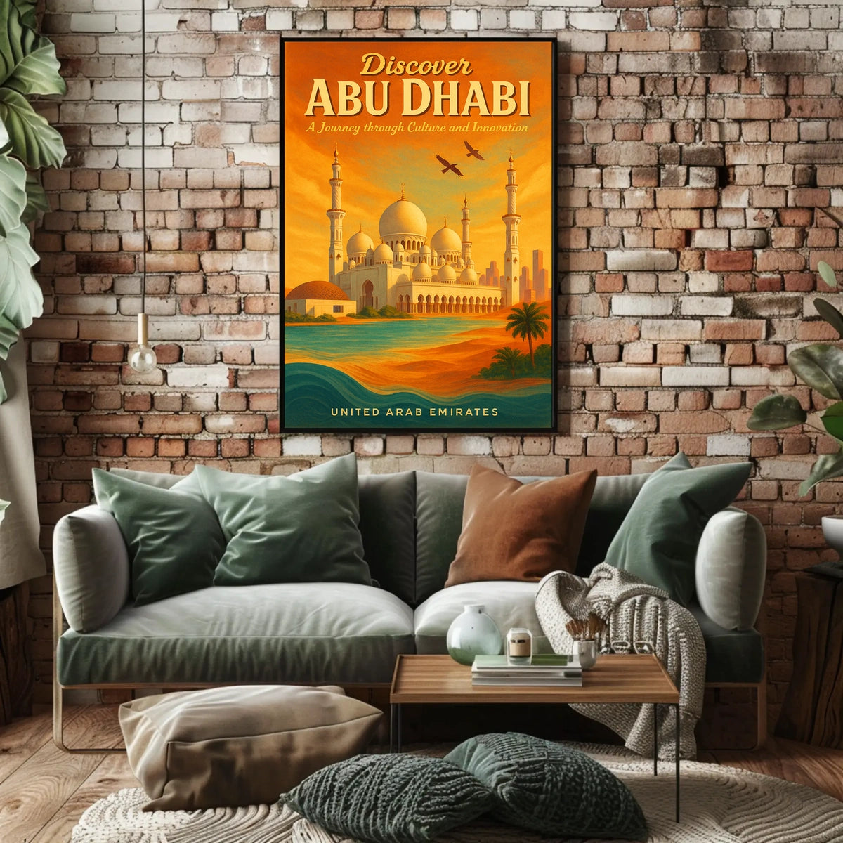 Discover Abu Dhabi Poster