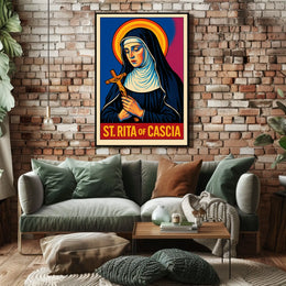 St. Rita of Cascia Poster