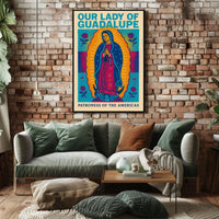 Our Lady Of Guadalupe Patroness Of The Poster